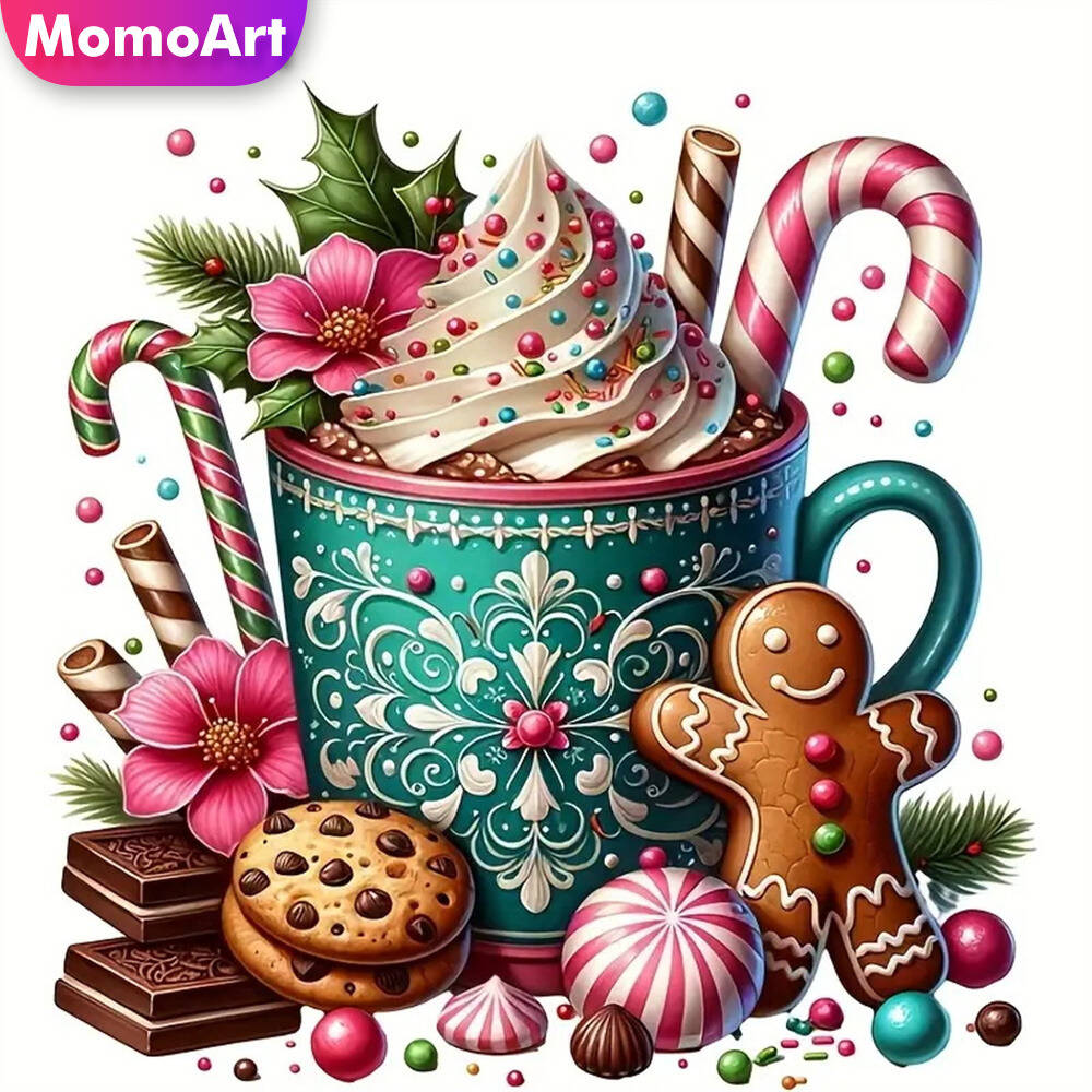 Momoart クマダイヤモンドモザイク動物フルラウンドダイ - Embroidery Cream のレビューと価格