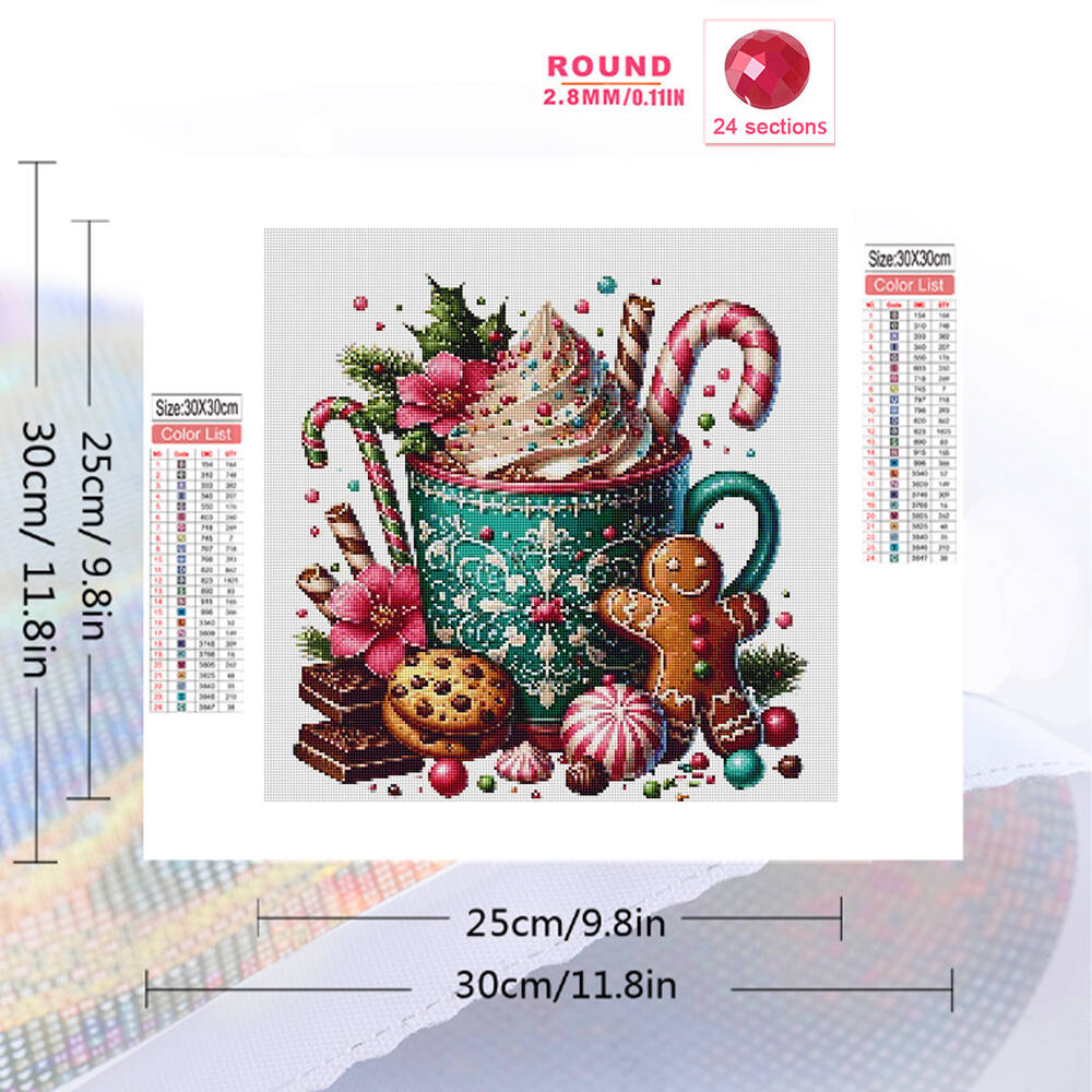 Momoart クマダイヤモンドモザイク動物フルラウンドダイ - Embroidery Cream のレビューと価格