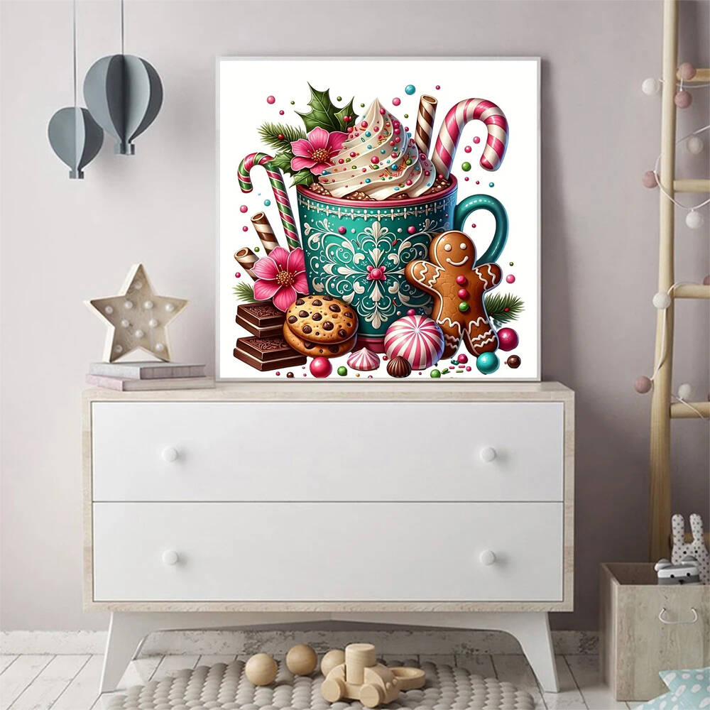Momoart クマダイヤモンドモザイク動物フルラウンドダイ - Embroidery Cream のレビューと価格