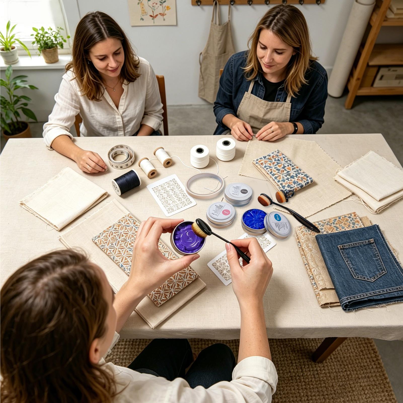 熱消去可能なマーキングクリーム DIY 完全な滑らかな縫製用 - Embroidery Cream のレビューと価格