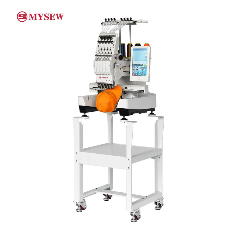 MYSEW MFS800 9ヘッド自動コンピューターデジタル - Embroidery Hat Machine のレビューと価格