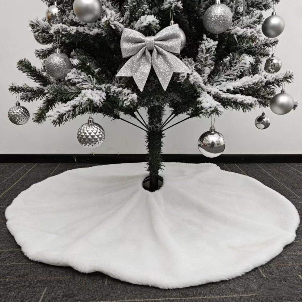 クリスマスアクセサリー クリスマスツリースカート フェイクフ - Embroidery Xmas Tree のレビューと価格
