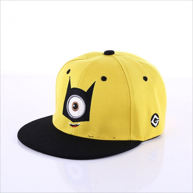 ミニオンズ野球帽アニメ子供大人面白い旅行ヒップホップサンバイ - Embroidery Hat Machine のレビューと価格