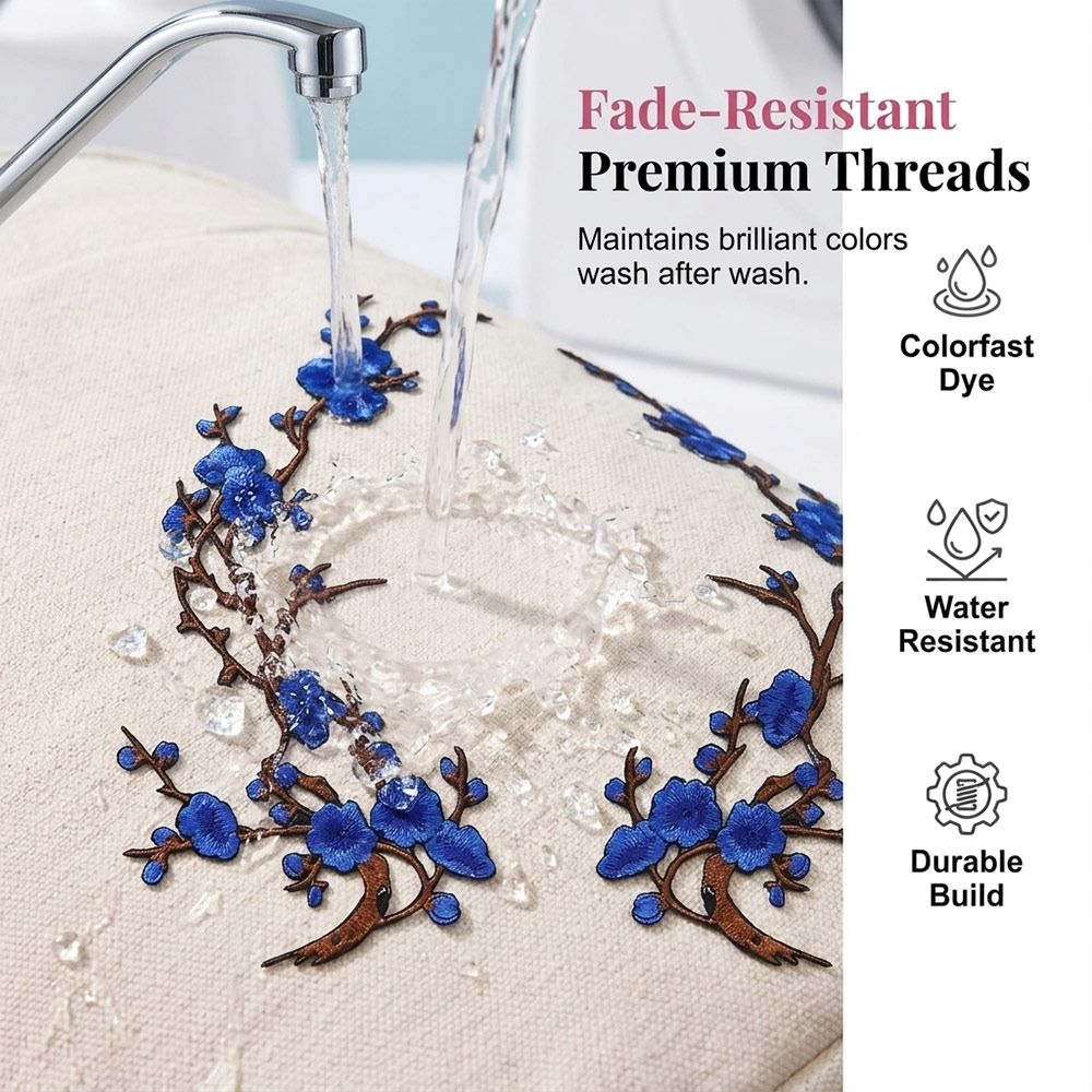 DIY桜の花アイロン接着パッチ アイロン接着＆縫い付け ホッ - Embroidery Patches のレビューと価格