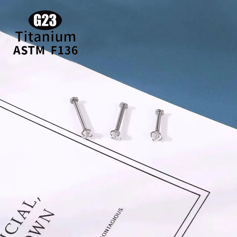 ASTM F136 チタンプッシュピン 5A ジルコンラブレ - Embroidery Lips のレビューと価格