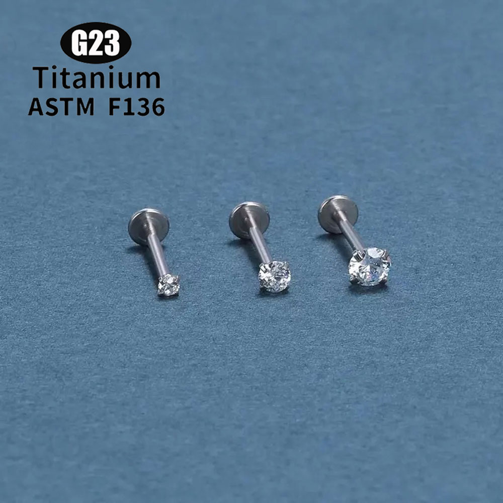 ASTM F136 チタンプッシュピン 5A ジルコンラブレ - Embroidery Lips のレビューと価格