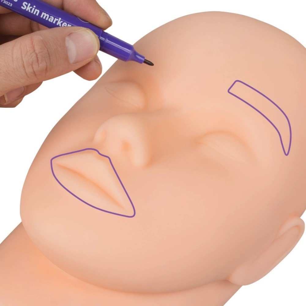 プロの外科用滅菌スキンマーキングペンマイクロスクレーピングタ - Embroidery Lips のレビューと価格