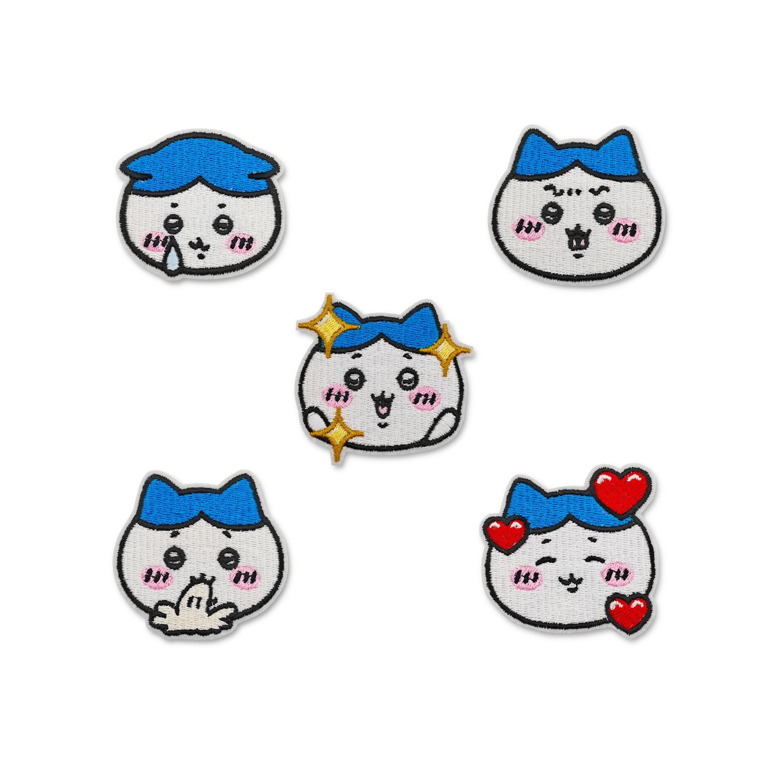 アニメちいかわ刺繍布パッチ貼り付け服ダウンジャケットパッチス - Embroidery Patches のレビューと価格