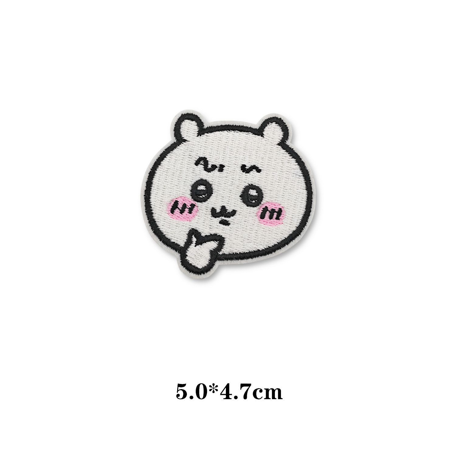アニメちいかわ刺繍布パッチ貼り付け服ダウンジャケットパッチス - Embroidery Patches のレビューと価格