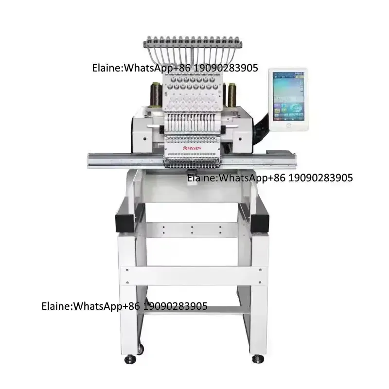 MYSEW MBC1201 自動産業用単頭15針高速コンピュ - Embroidery Hat Machine のレビューと価格