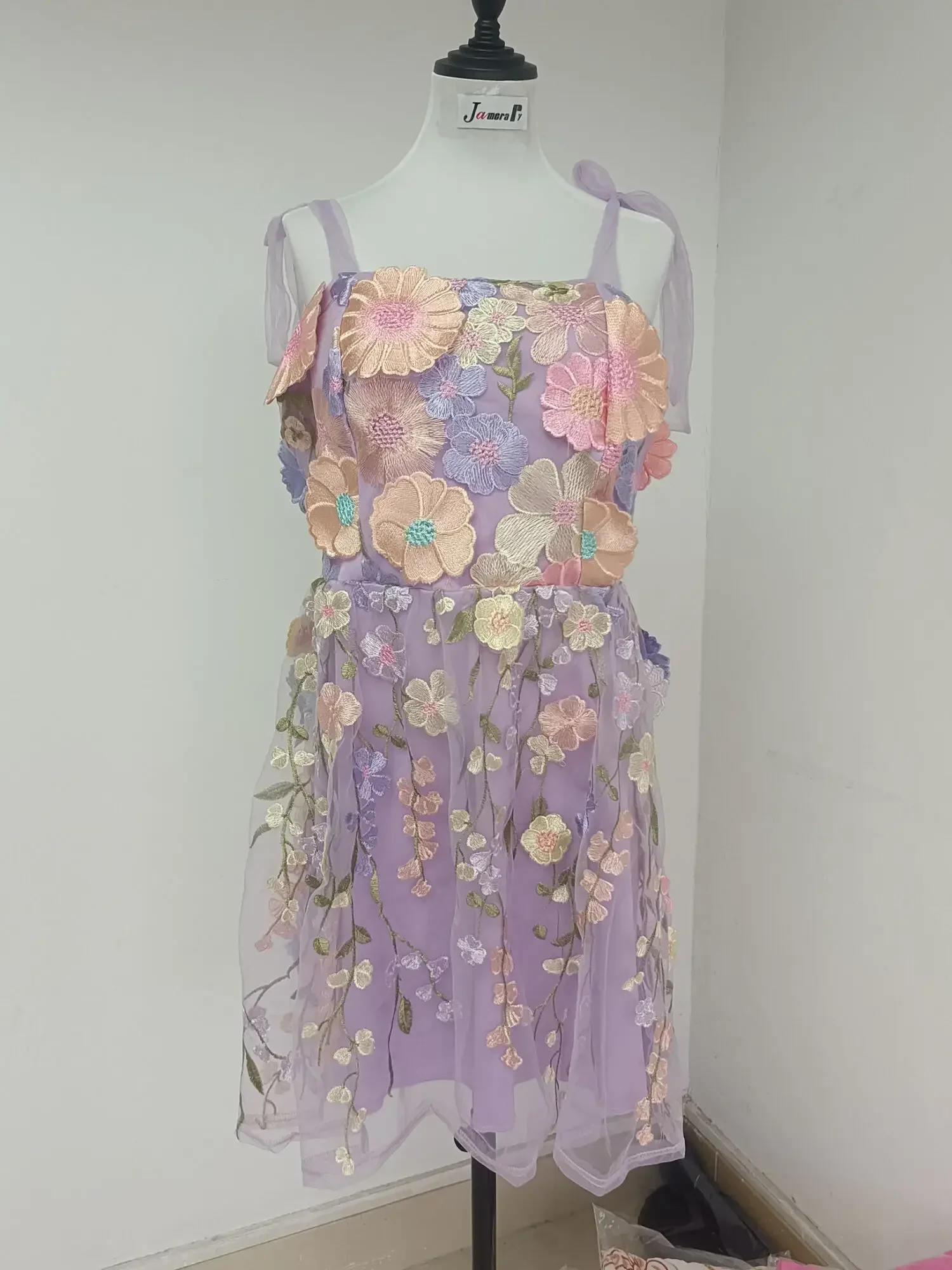 ブランドデザイナーイブニングウエディングホリデードレス女性の - Embroidery Zara のレビューと価格