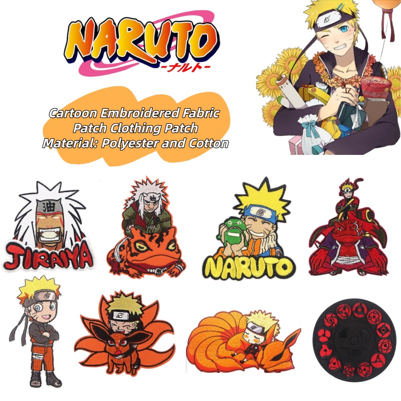 ナルト和風漫画アニメパーソナライズ刺繍パッチナルトアイロン接 - Embroidery Patches のレビューと価格