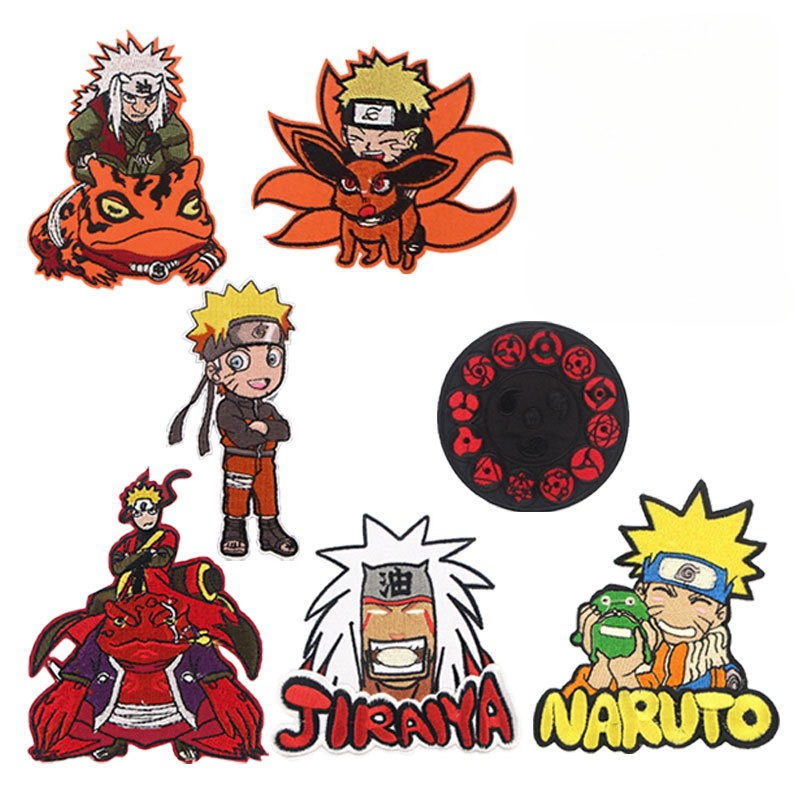 ナルト和風漫画アニメパーソナライズ刺繍パッチナルトアイロン接 - Embroidery Patches のレビューと価格