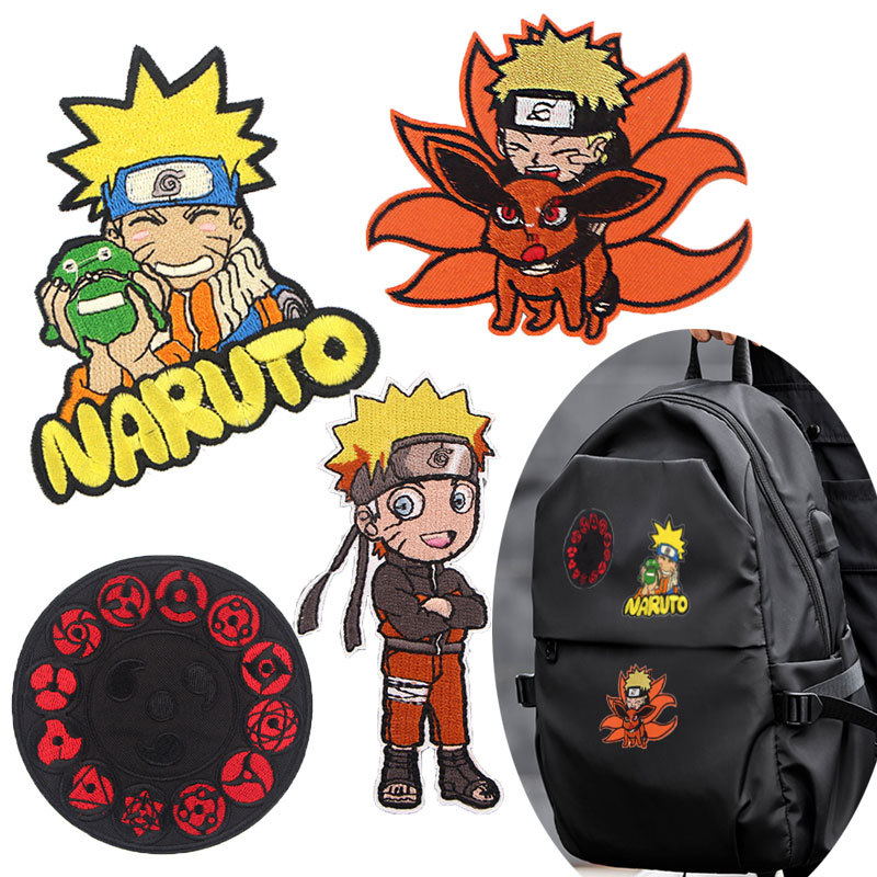 ナルト和風漫画アニメパーソナライズ刺繍パッチナルトアイロン接 - Embroidery Patches のレビューと価格