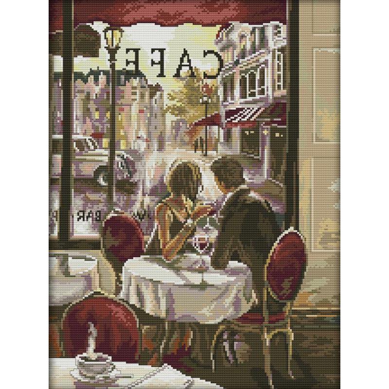 帆布刺stitchキット,クロスステッチ,コーヒー,アート, - Embroidery Artist のレビューと価格