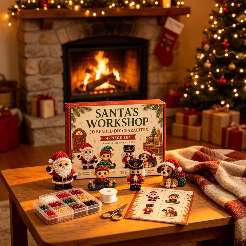 3Dパールクリスマス子猫アートキット ダイヤモンドペインティ - Embroidery Xmas Tree のレビューと価格
