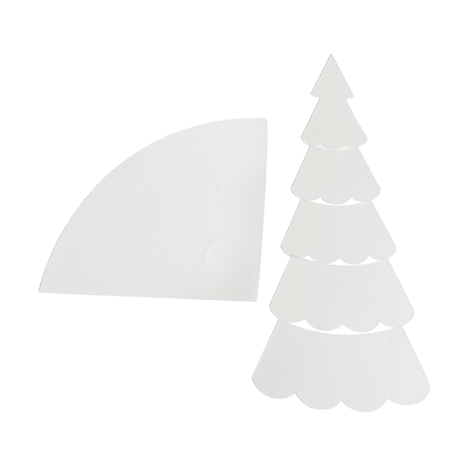 7 ピース/セット クリスマスツリー キルティングテンプレー - Embroidery Xmas Tree のレビューと価格